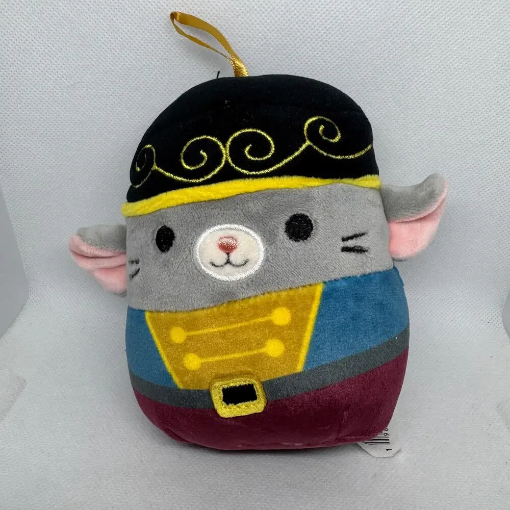 Jazwares Christmas Squad Murray the Nutcracker Mouse Plush Ornament 6 inch